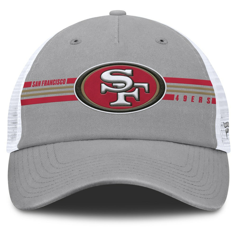 San Francisco 49ers Singleback Trucker Adjustable Hat - Gray Hats
