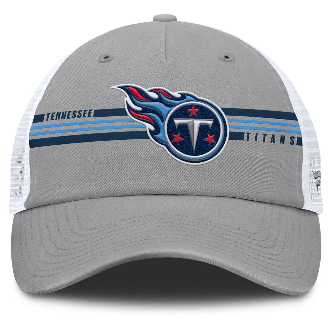 Tennessee Titans Singleback Trucker Adjustable Hat - Gray Hats