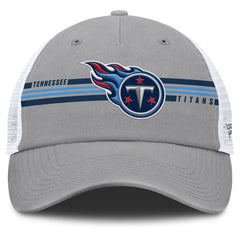 Tennessee Titans Singleback Trucker Adjustable Hat - Gray Hats