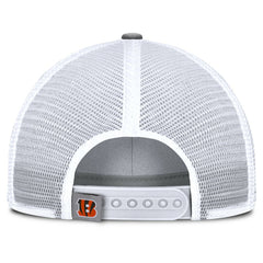 Cincinnati Bengals Singleback Trucker Adjustable Hat - Gray Hats
