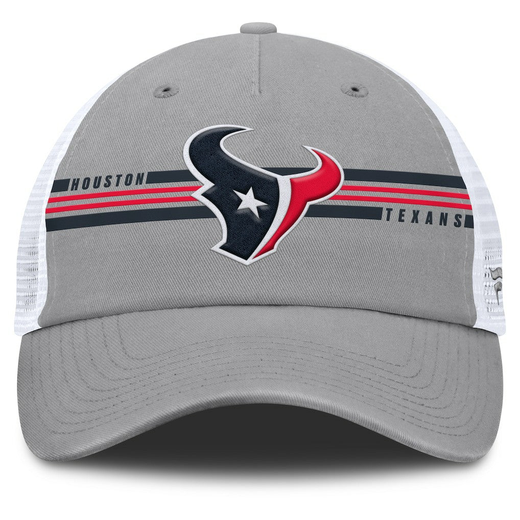 Houston Texans Singleback Trucker Adjustable Hat - Gray Hats