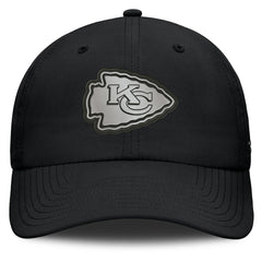 Kansas City Chiefs Belated Ripstop Adjustable Hat - Black Hats