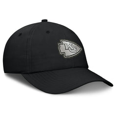 Kansas City Chiefs Belated Ripstop Adjustable Hat - Black Hats