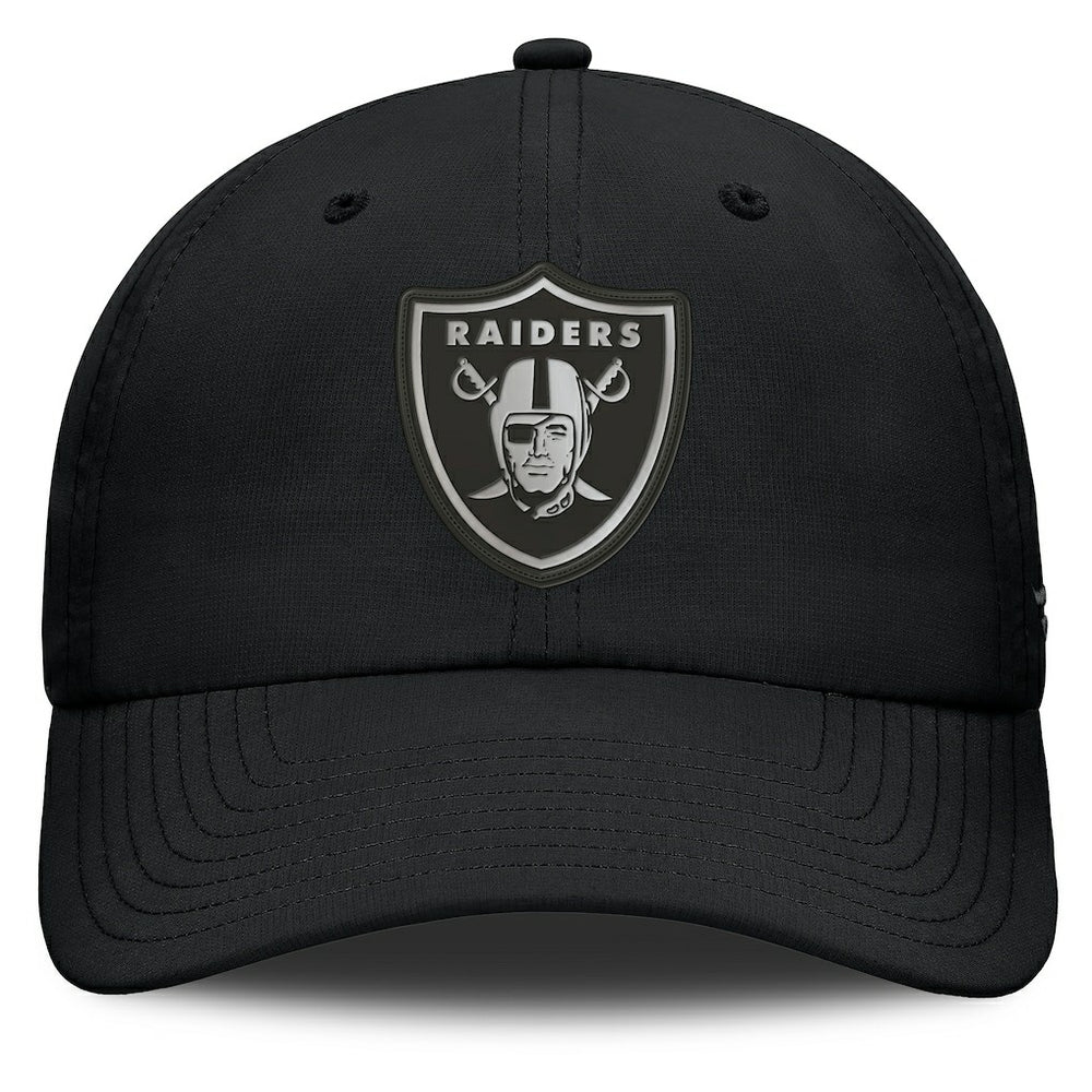 Las Vegas Raiders Belated Ripstop Adjustable Hat - Black Hats
