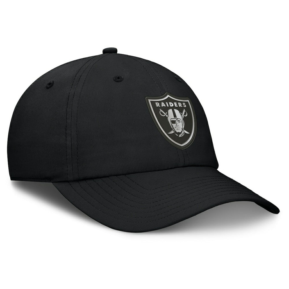 Las Vegas Raiders Belated Ripstop Adjustable Hat - Black Hats