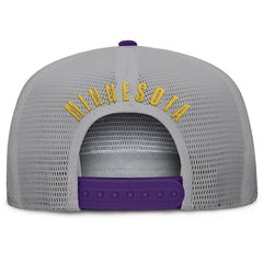 Minnesota Vikings Edge Rush Trucker Adjustable Hat - Purple/Gray Hats