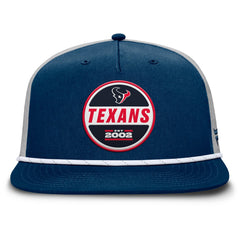Houston Texans Edge Rush Trucker Adjustable Hat - Navy/Gray Hats
