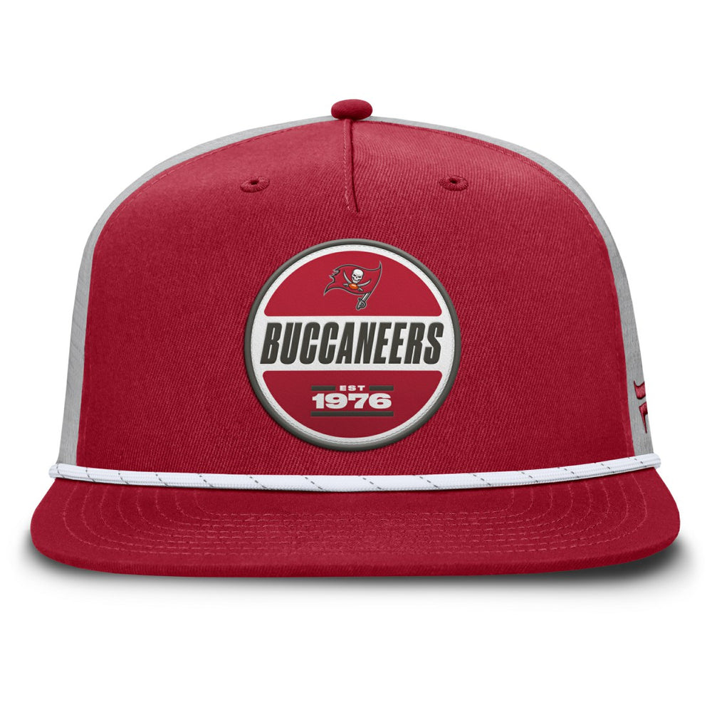 Tampa Bay Buccaneers Edge Rush Trucker Adjustable Hat - Red/Gray Hats
