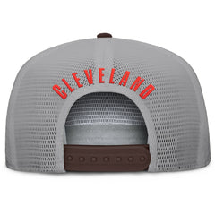 Cleveland Browns Edge Rush Trucker Adjustable Hat - Brown/Gray Hats