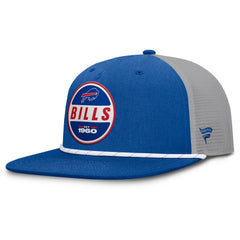 Buffalo Bills Edge Rush Trucker Adjustable Hat - Royal/Gray Hats