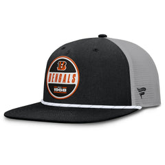 Cincinnati Bengals Edge Rush Trucker Adjustable Hat - Black/Gray Hats