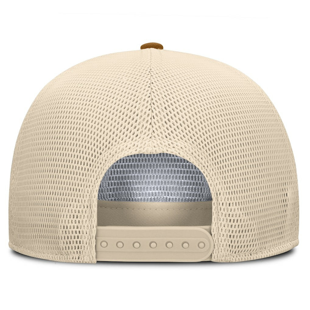 Detroit Lions Iso Rope Trucker Adjustable Hat - Brown Hats
