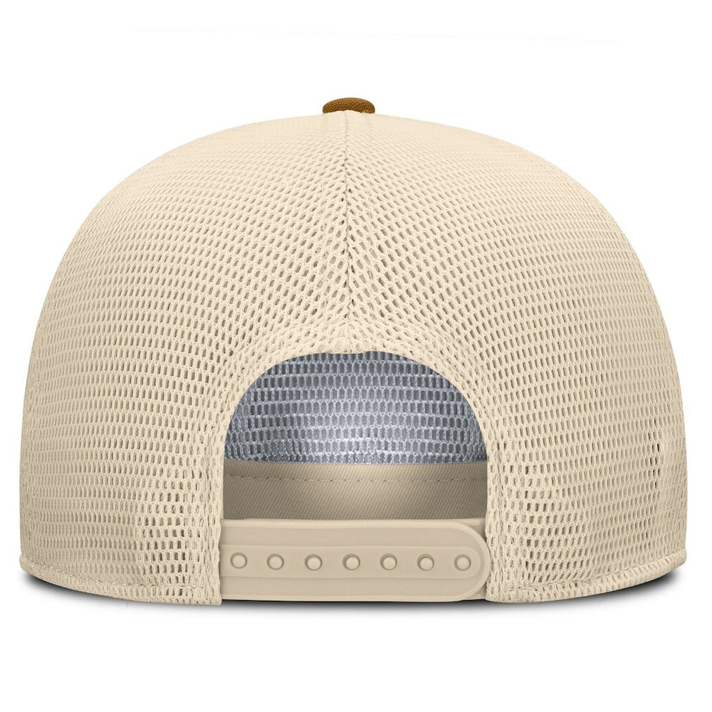Detroit Lions Iso Rope Trucker Adjustable Hat - Brown Hats