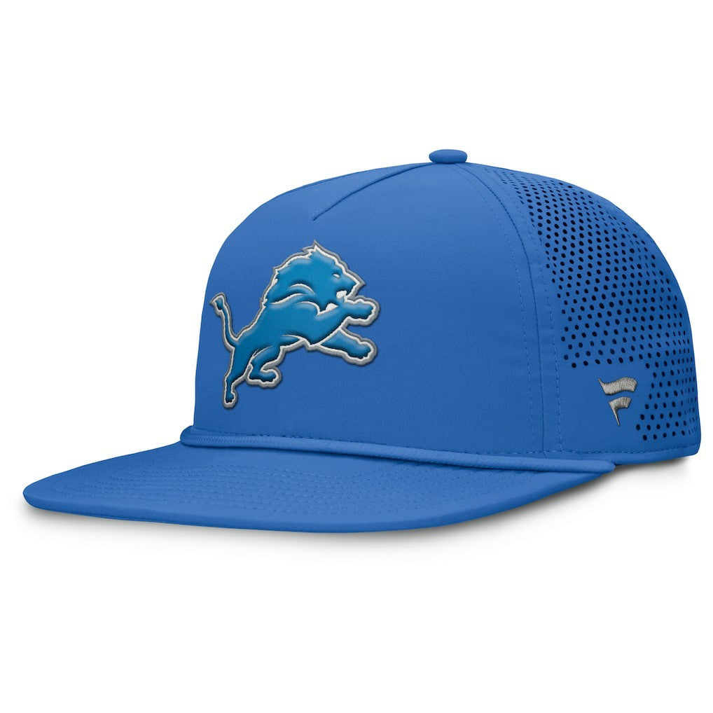 Detroit Lions Cryptic Trucker Adjustable Hat - Blue Hats