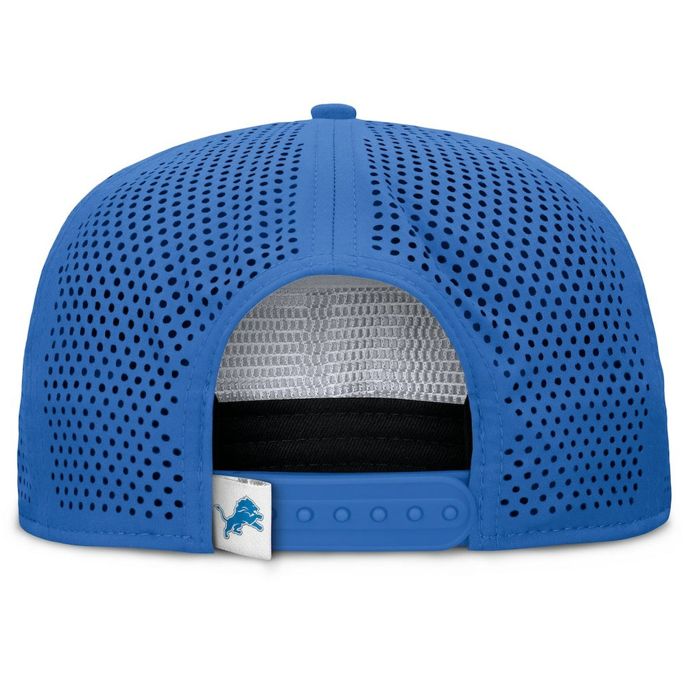 Detroit Lions Cryptic Trucker Adjustable Hat - Blue Hats