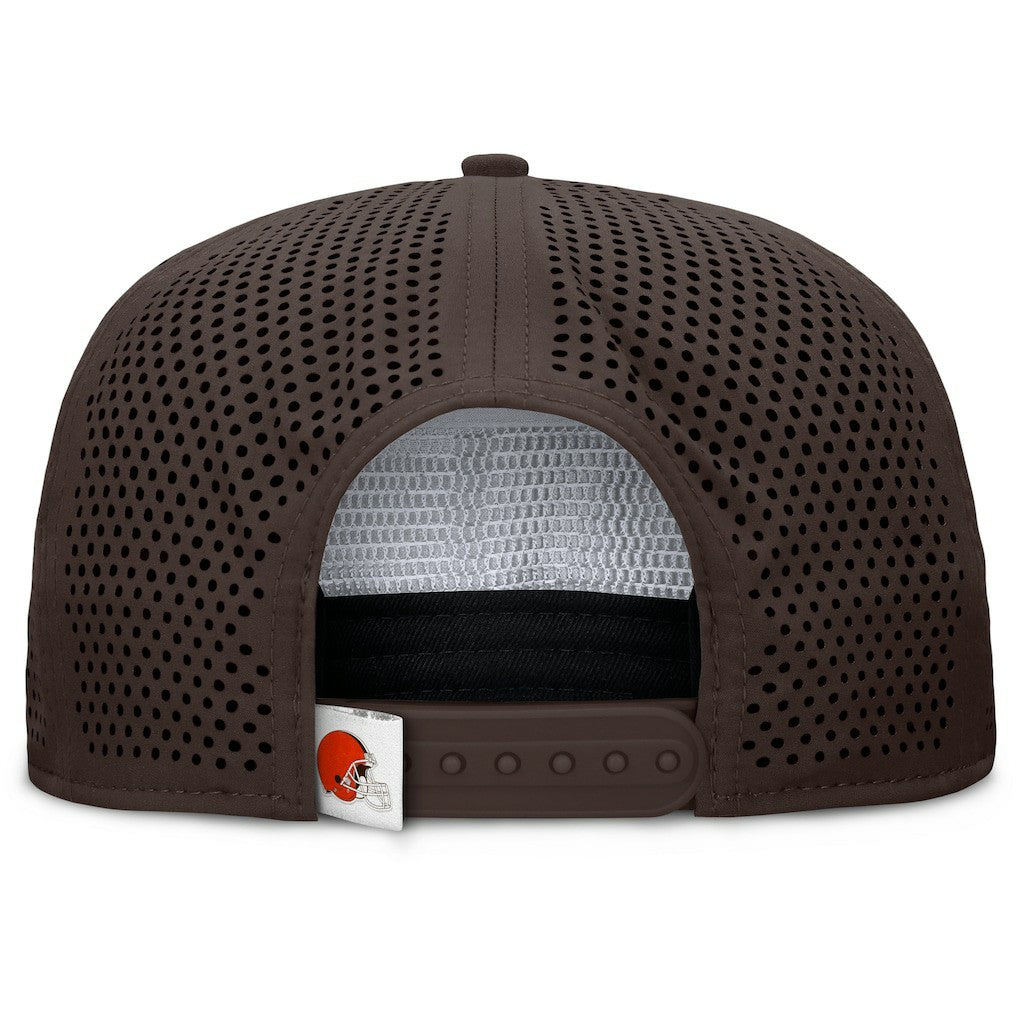 Cleveland Browns Cryptic Trucker Adjustable Hat - Brown Hats