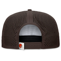 Cleveland Browns Cryptic Trucker Adjustable Hat - Brown Hats