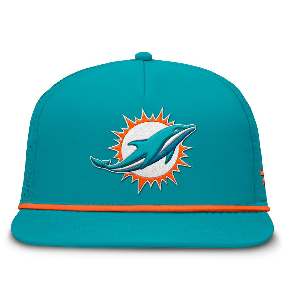 Miami Dolphins Cryptic Trucker Adjustable Hat - Aqua Hats