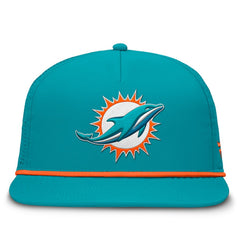 Miami Dolphins Cryptic Trucker Adjustable Hat - Aqua Hats