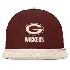 Green Bay Packers NFL Reminisce Golfer Adjustable Hat - Brown Hats