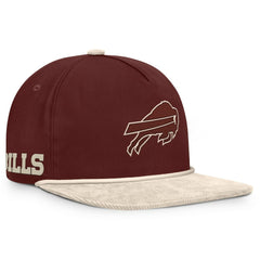 Buffalo Bills NFL Reminisce Golfer Adjustable Hat - Brown Hats