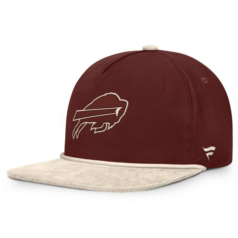 Buffalo Bills NFL Reminisce Golfer Adjustable Hat - Brown Hats