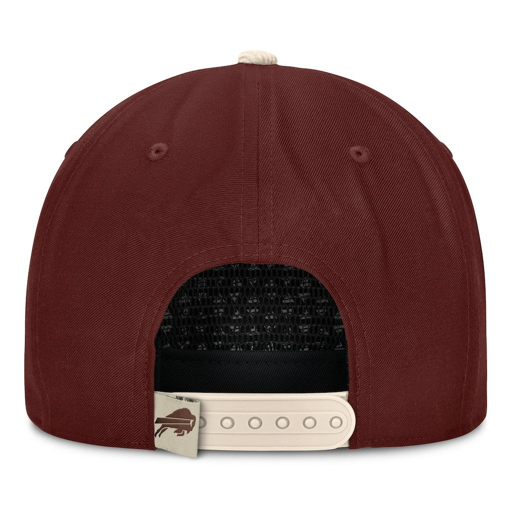 Buffalo Bills NFL Reminisce Golfer Adjustable Hat - Brown Hats