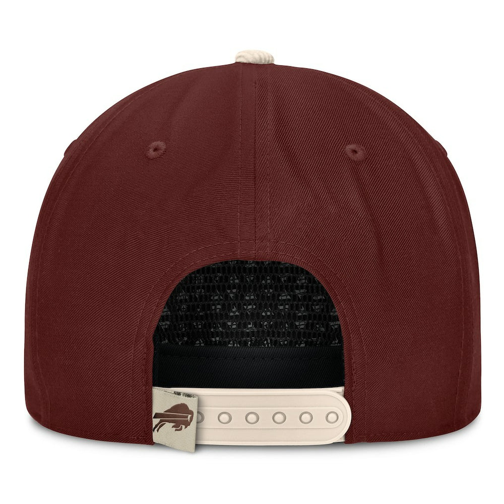 Buffalo Bills NFL Reminisce Golfer Adjustable Hat - Brown Hats
