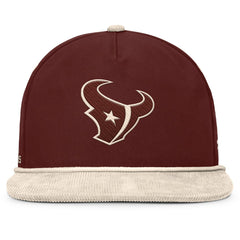 Houston Texans NFL Reminisce Golfer Adjustable Hat - Brown Hats