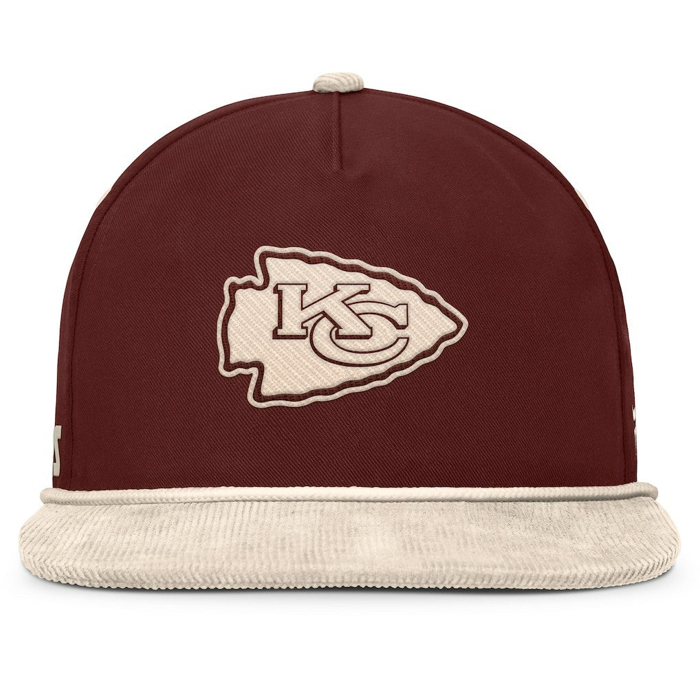 Kansas City Chiefs NFL Reminisce Golfer Adjustable Hat - Brown Hats
