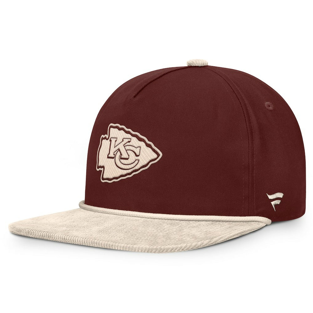 Kansas City Chiefs NFL Reminisce Golfer Adjustable Hat - Brown Hats