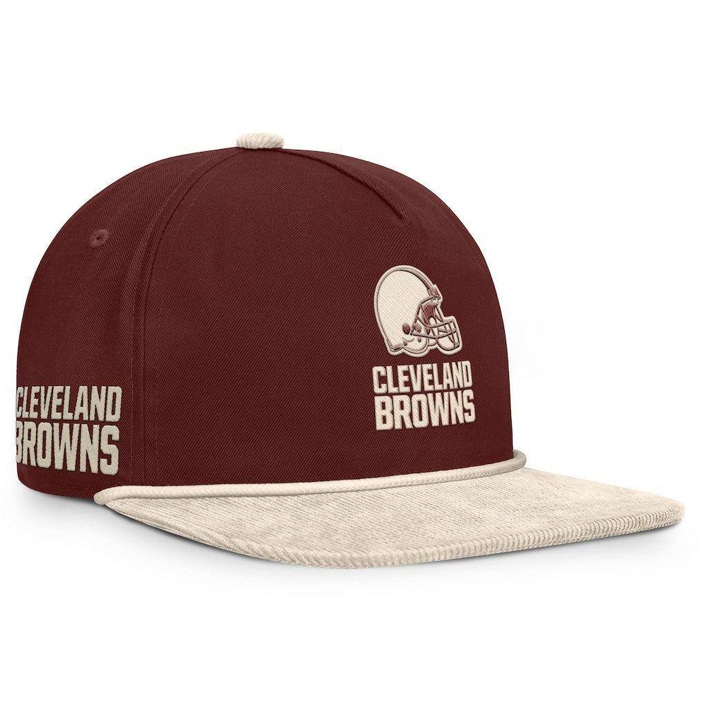 Cleveland Browns NFL Reminisce Golfer Adjustable Hat - Brown Hats