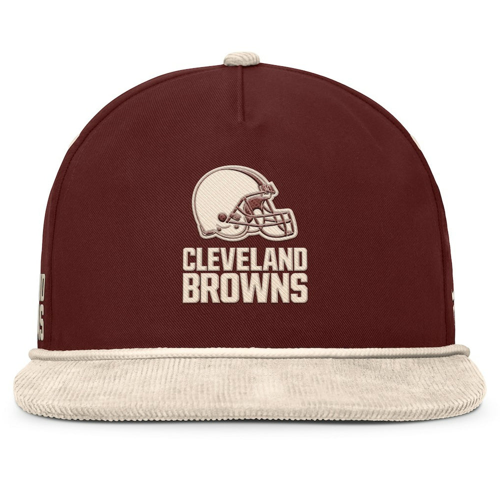 Cleveland Browns NFL Reminisce Golfer Adjustable Hat - Brown Hats