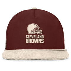 Cleveland Browns NFL Reminisce Golfer Adjustable Hat - Brown Hats