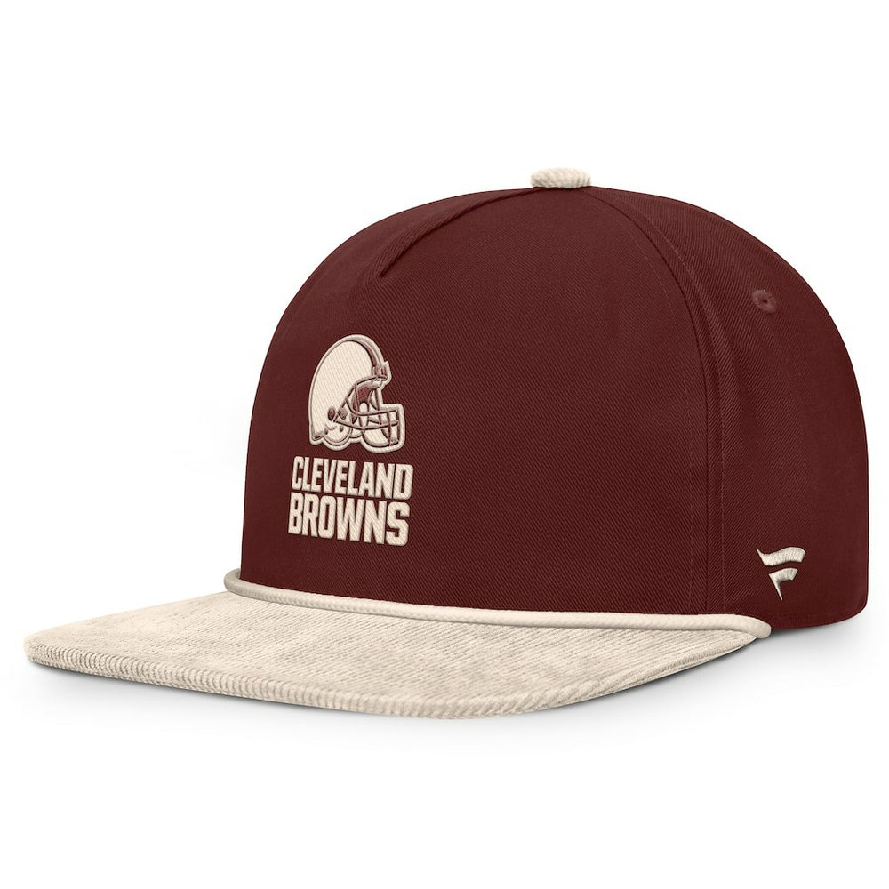Cleveland Browns NFL Reminisce Golfer Adjustable Hat - Brown Hats