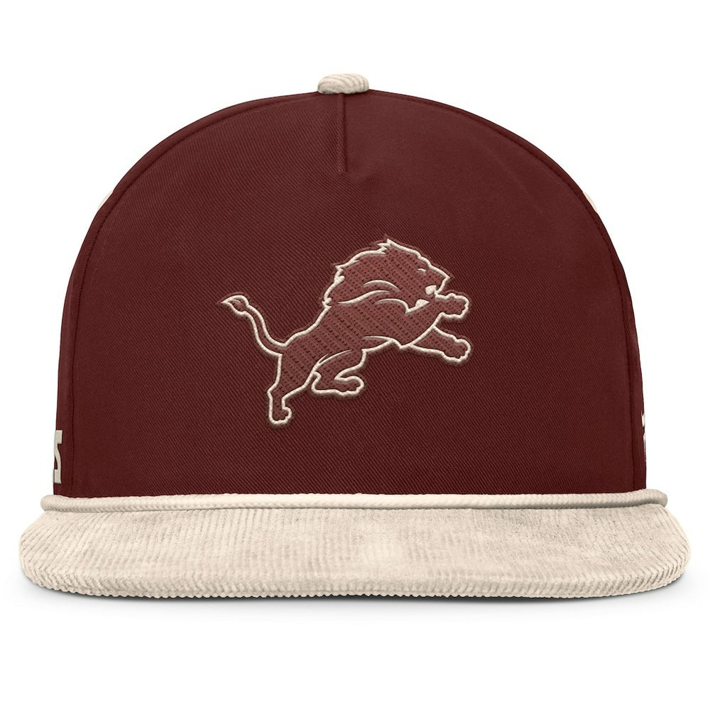 Detroit Lions Reminisce Golfer Adjustable Hat - Brown Hats