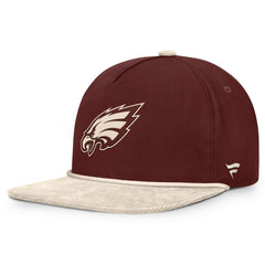 Philadelphia Eagles NFL Reminisce Golfer Adjustable Hat - Brown Hats