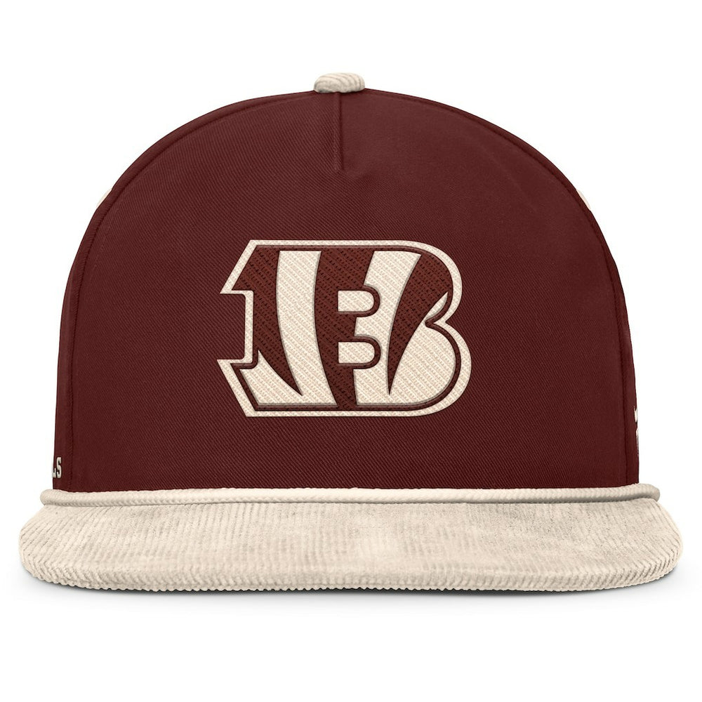 Cincinnati Bengals NFL Reminisce Golfer Adjustable Hat - Brown Hats