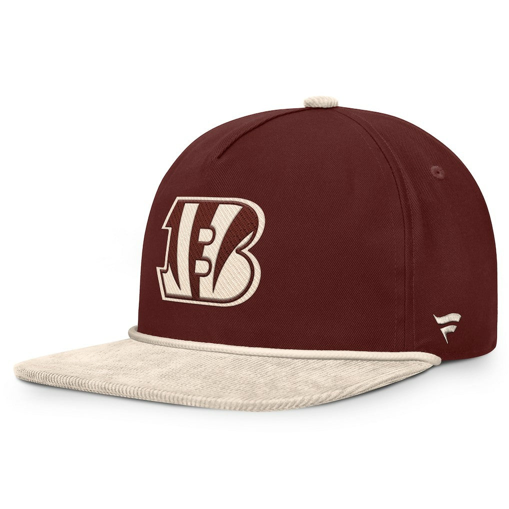 Cincinnati Bengals NFL Reminisce Golfer Adjustable Hat - Brown Hats