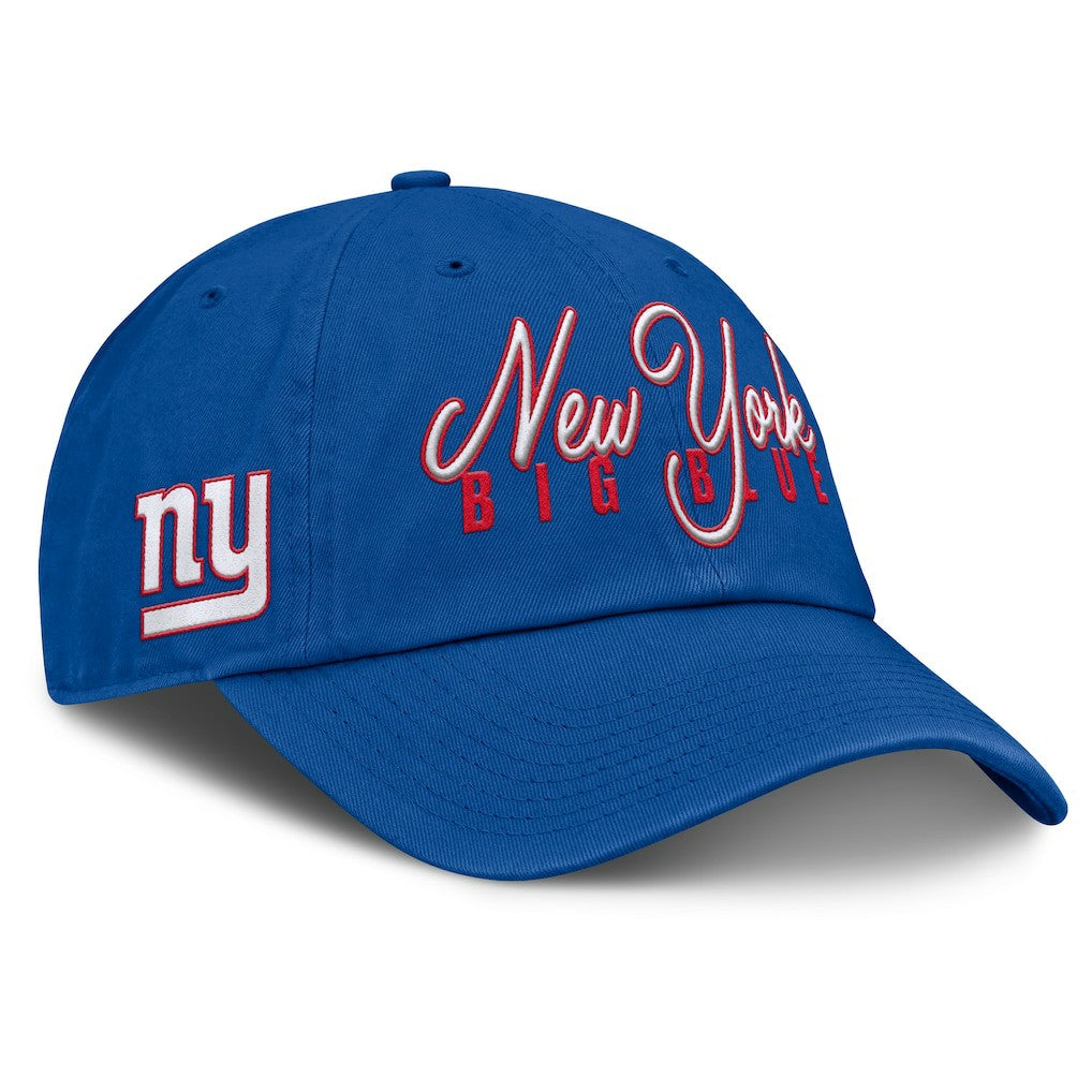 New York Giants Women's Moxie Adjustable Hat - Royal Hats