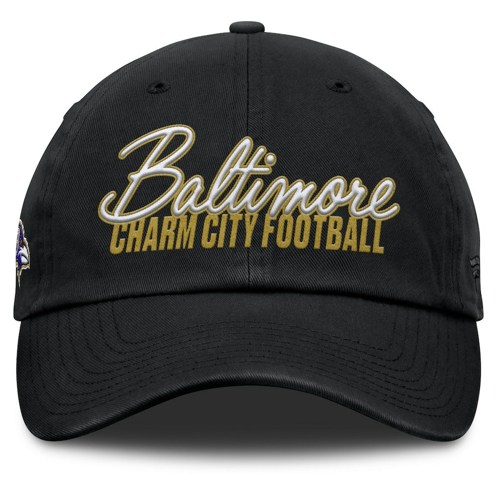Baltimore Ravens Women's Moxie Adjustable Hat - Black Hats