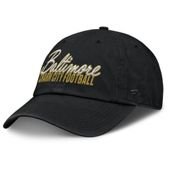 Baltimore Ravens Women's Moxie Adjustable Hat - Black Hats