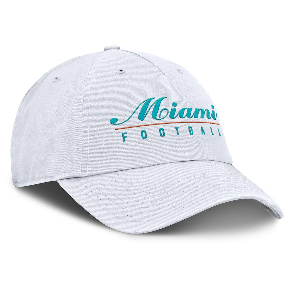 Miami Dolphins Women's Harmony Adjustable Hat - White Hats
