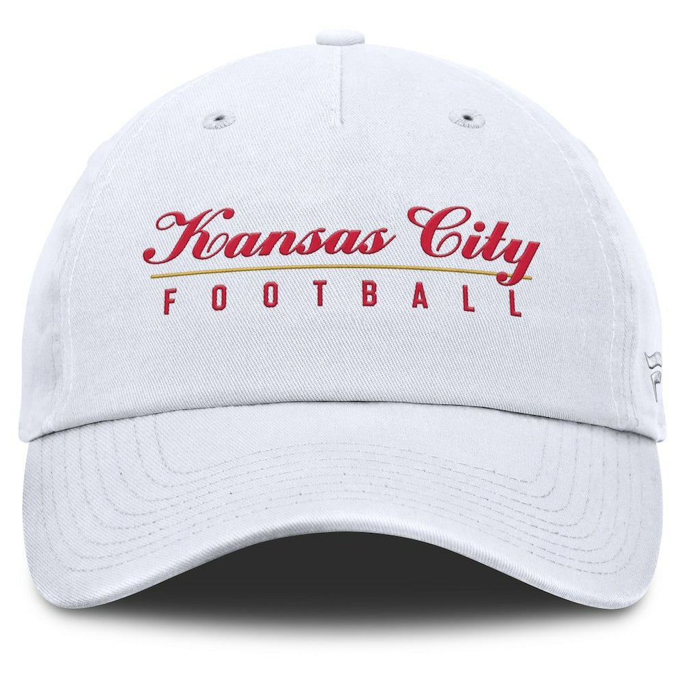 Kansas City Chiefs Women's Harmony Adjustable Hat - White Hats