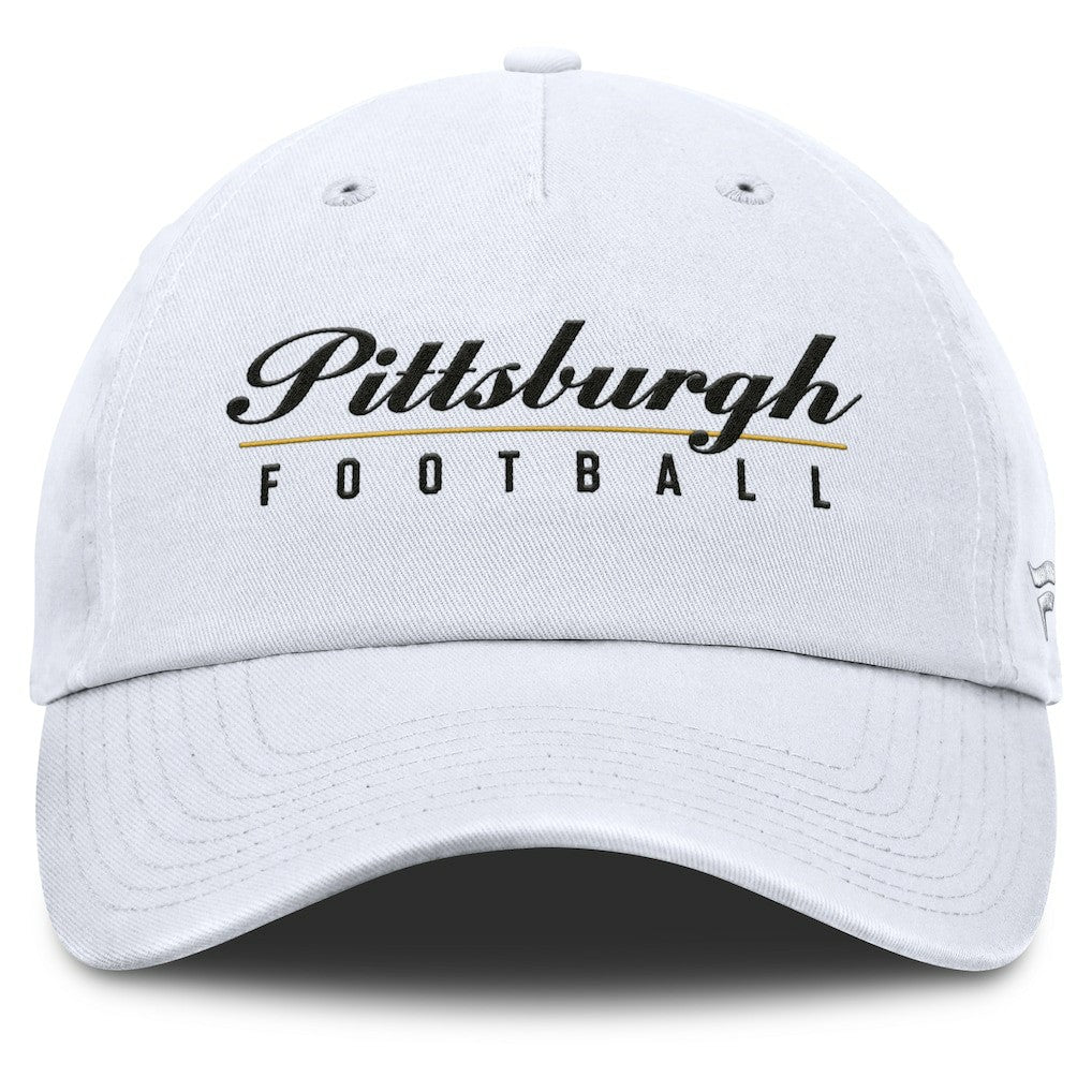 Pittsburgh Steelers Women's Harmony Adjustable Hat - White Hats