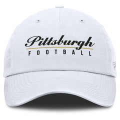 Pittsburgh Steelers Women's Harmony Adjustable Hat - White Hats