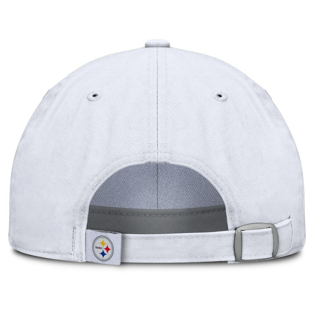 Pittsburgh Steelers Women's Harmony Adjustable Hat - White Hats