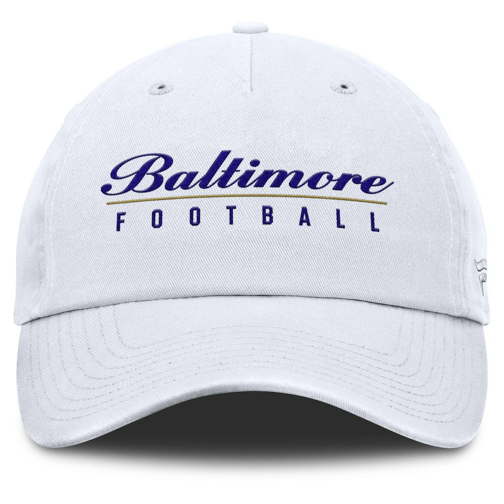 Baltimore Ravens Women's Harmony Adjustable Hat - White Hats