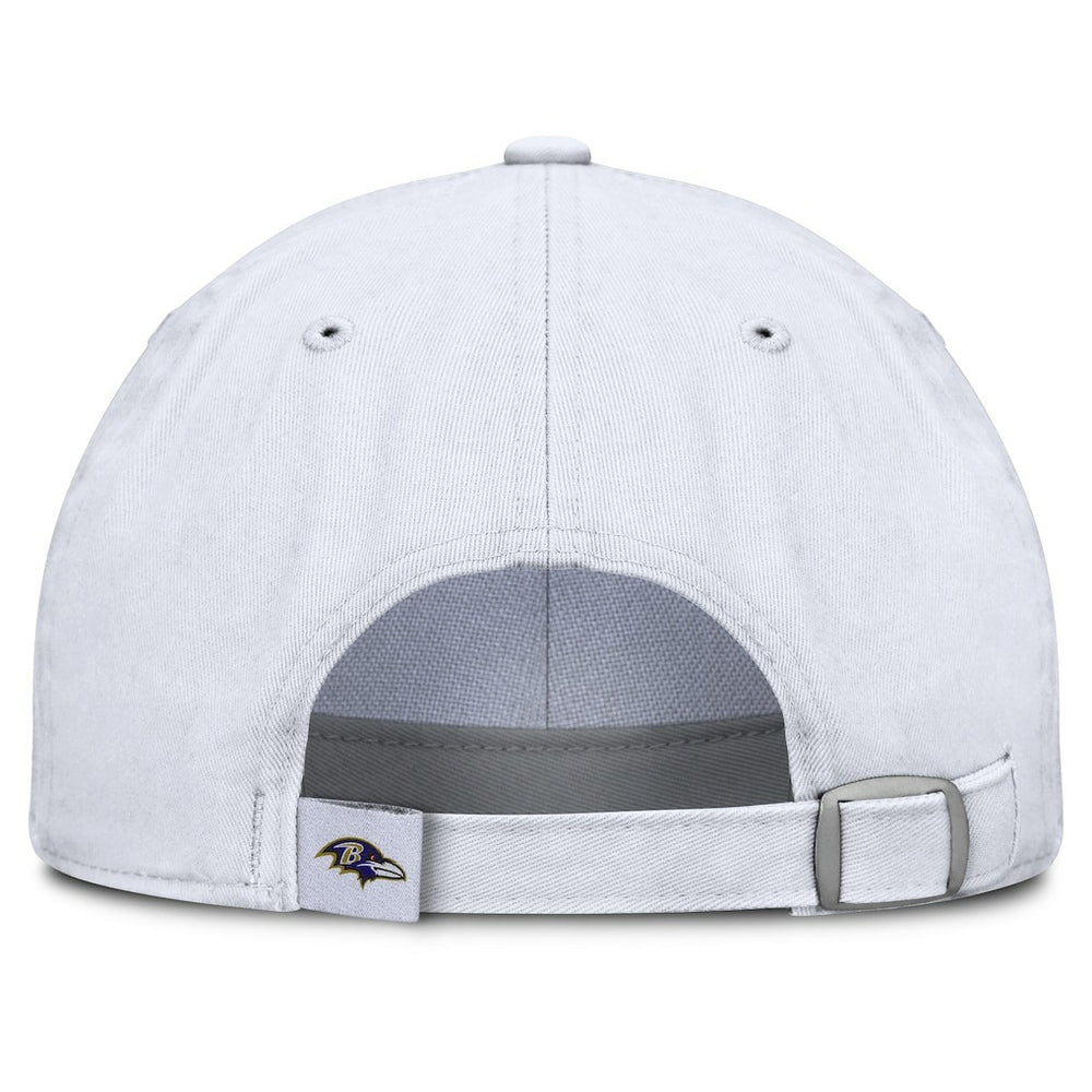 Baltimore Ravens Women's Harmony Adjustable Hat - White Hats