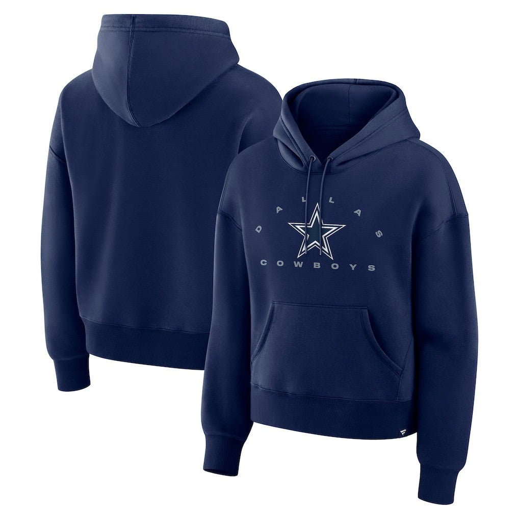 Dallas Cowboys Women's Eligible Receiver Legacy Pullover Hoodie - Navy Hoodies